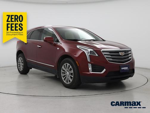 Burgundy 2017 Cadillac XT5 Luxury
