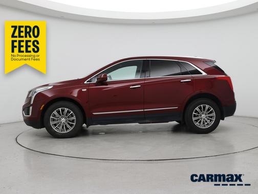 Burgundy 2017 Cadillac XT5 Luxury