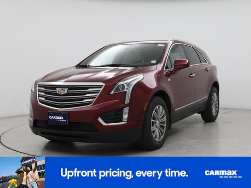 Burgundy 2017 Cadillac XT5 Luxury