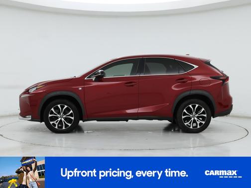 Red 2017 Lexus NX 200t F-Sport