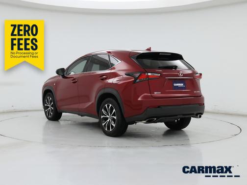 Red 2017 Lexus NX 200t F-Sport