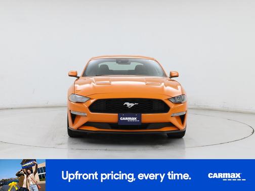 Orange 2021 Ford Mustang Ecoboost