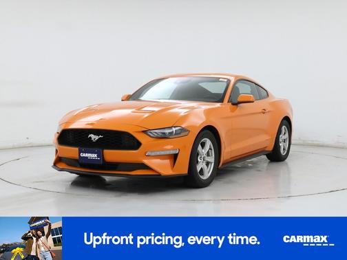 Orange 2021 Ford Mustang Ecoboost