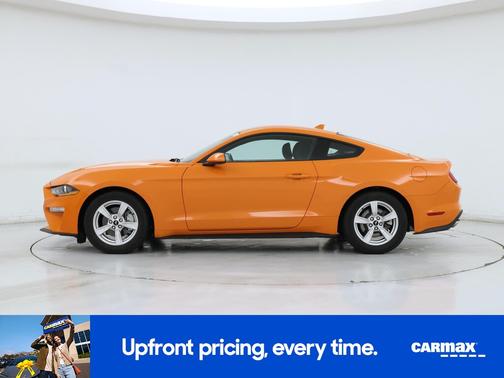 Orange 2021 Ford Mustang Ecoboost
