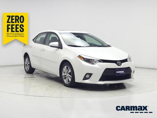 White 2014 Toyota Corolla LE Eco Premium