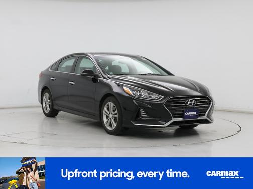 Black 2018 Hyundai SONATA SEL