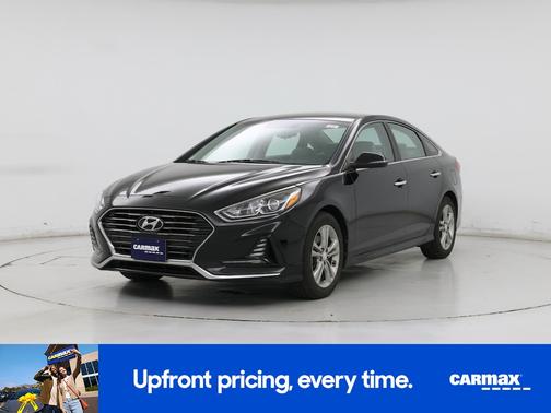 Black 2018 Hyundai SONATA SEL