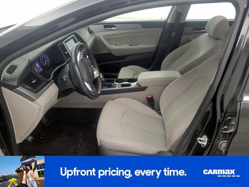 Black 2018 Hyundai SONATA SEL