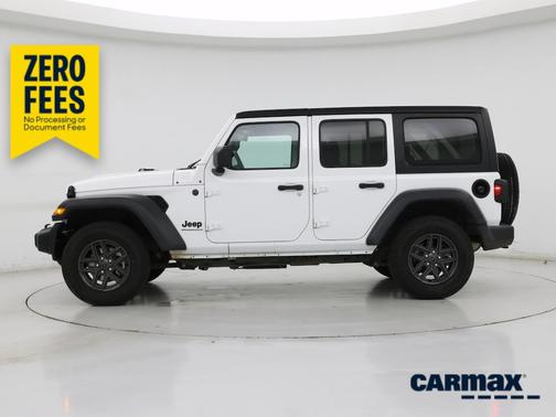 White 2024 Jeep Wrangler Sport S