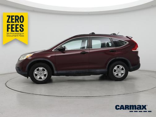 Burgundy 2014 Honda CR-V LX