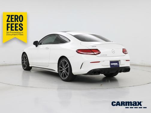 White 2021 Mercedes-Benz AMG C 43