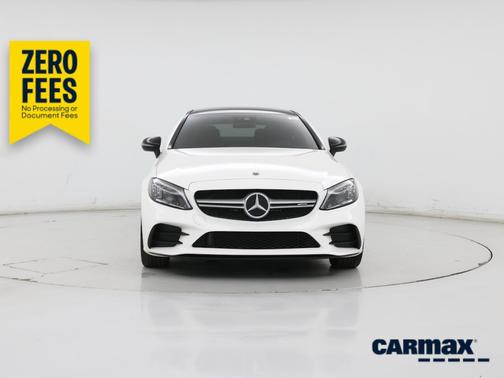 White 2021 Mercedes-Benz AMG C 43