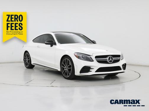 White 2021 Mercedes-Benz AMG C 43