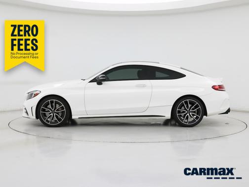White 2021 Mercedes-Benz AMG C 43