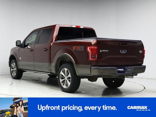 Burgundy 2015 Ford F-150 King Ranch