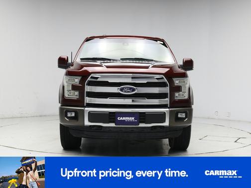 Burgundy 2015 Ford F-150 King Ranch