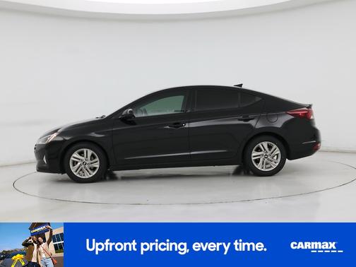 Black 2020 Hyundai ELANTRA SEL