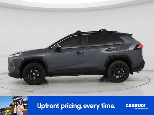 Gray 2023 Toyota RAV4 Hybrid XSE