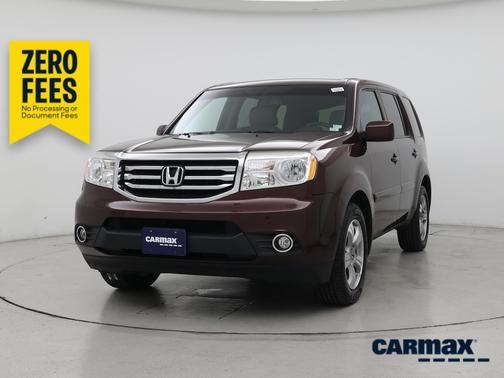 Burgundy 2014 Honda Pilot EX-L