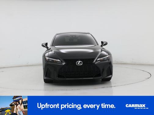 Black 2021 Lexus IS 350 F-Sport