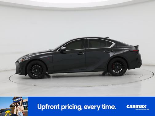 Black 2021 Lexus IS 350 F-Sport