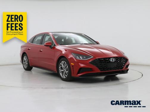 Red 2020 Hyundai SONATA SEL