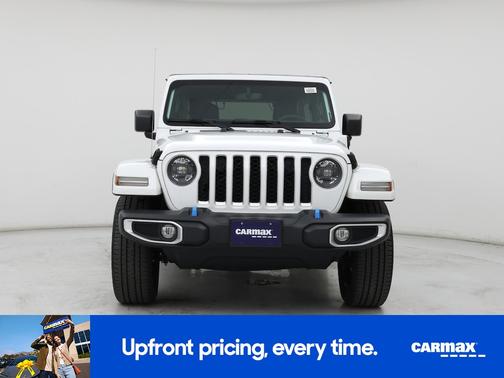 White 2023 Jeep Wrangler 4xe Unlimited Sahara