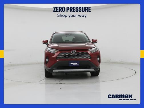 Red 2021 Toyota RAV4 Limited