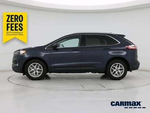 Blue 2023 Ford Edge SEL