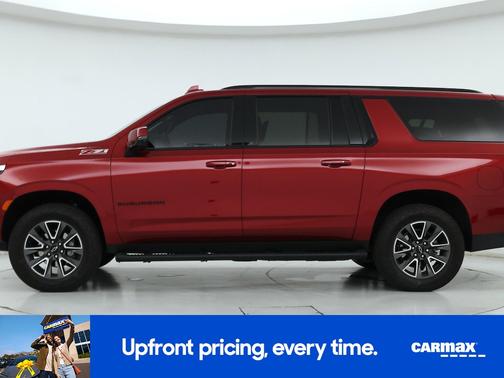 Burgundy 2024 Chevrolet Suburban Z71