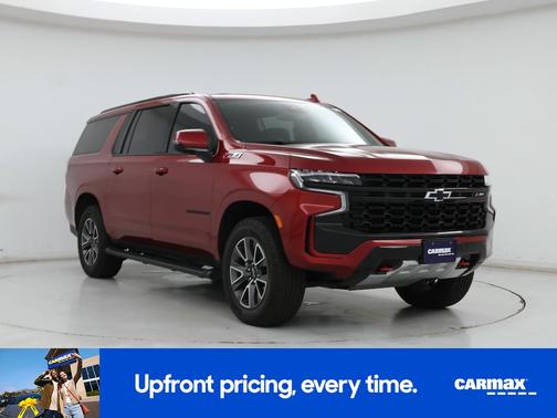 Burgundy 2024 Chevrolet Suburban Z71