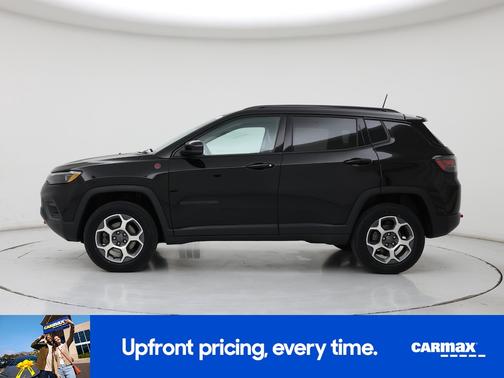 Black 2022 Jeep Compass Trailhawk