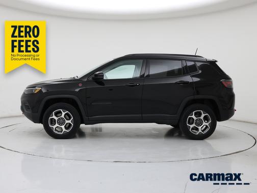 Black 2022 Jeep Compass Trailhawk