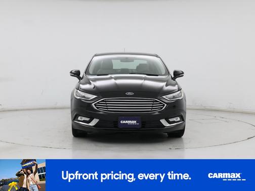 Black 2018 Ford Fusion Titanium