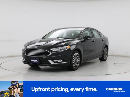 Black 2018 Ford Fusion Titanium