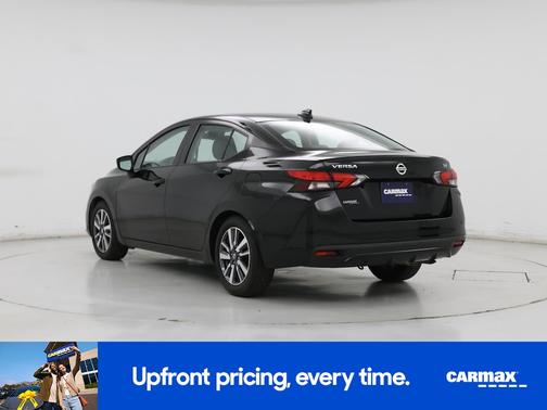 Black 2020 Nissan Versa SV