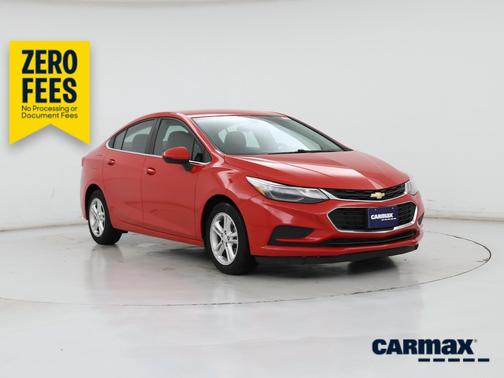 Red 2017 Chevrolet Cruze LT