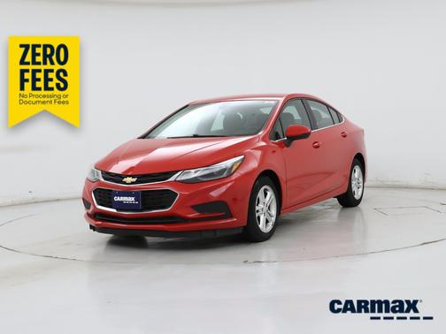 Red 2017 Chevrolet Cruze LT