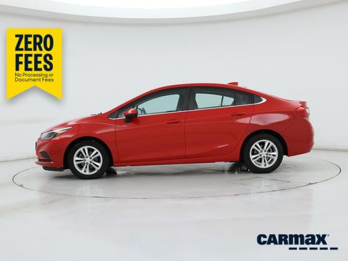 Red 2017 Chevrolet Cruze LT