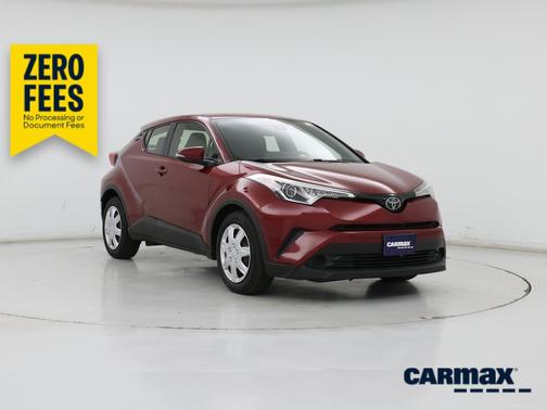 Red 2019 Toyota C-HR LE