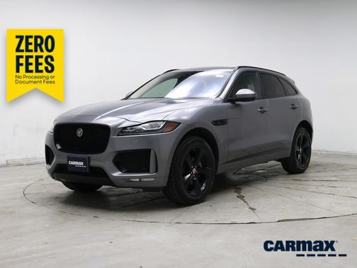 Gray 2020 Jaguar F-PACE Checkered Flag