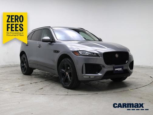 Gray 2020 Jaguar F-PACE Checkered Flag