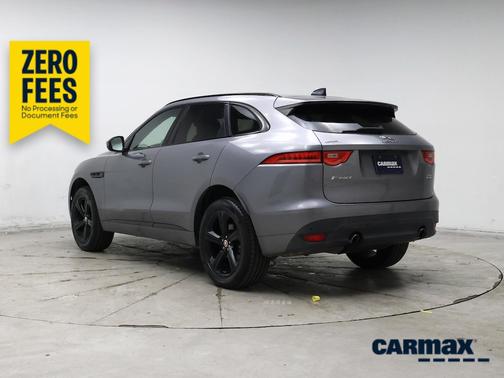 Gray 2020 Jaguar F-PACE Checkered Flag