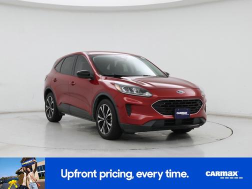 Red 2021 Ford Escape SE