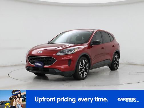 Red 2021 Ford Escape SE