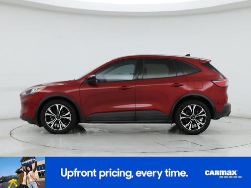 Red 2021 Ford Escape SE