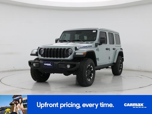 Blue 2024 Jeep Wrangler 4xe Rubicon X