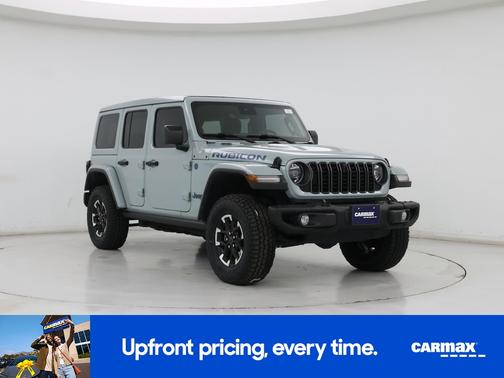 Blue 2024 Jeep Wrangler 4xe Rubicon X