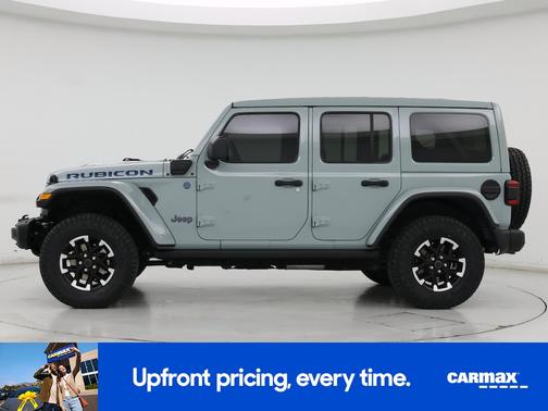 Blue 2024 Jeep Wrangler 4xe Rubicon X