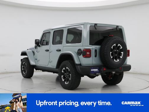 Blue 2024 Jeep Wrangler 4xe Rubicon X